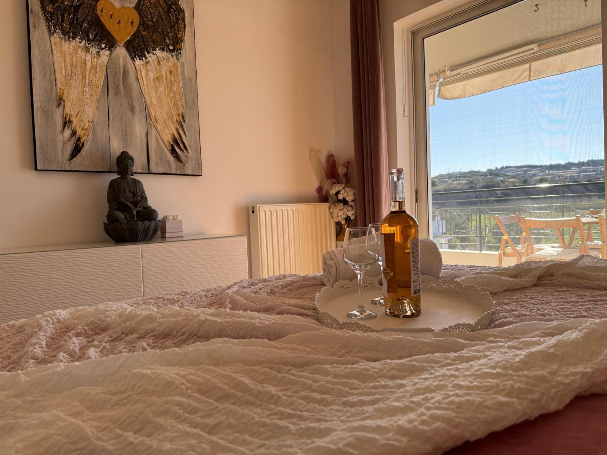 Sea & Mountain Apartment Close To Port And City Lávrion Екстериор снимка