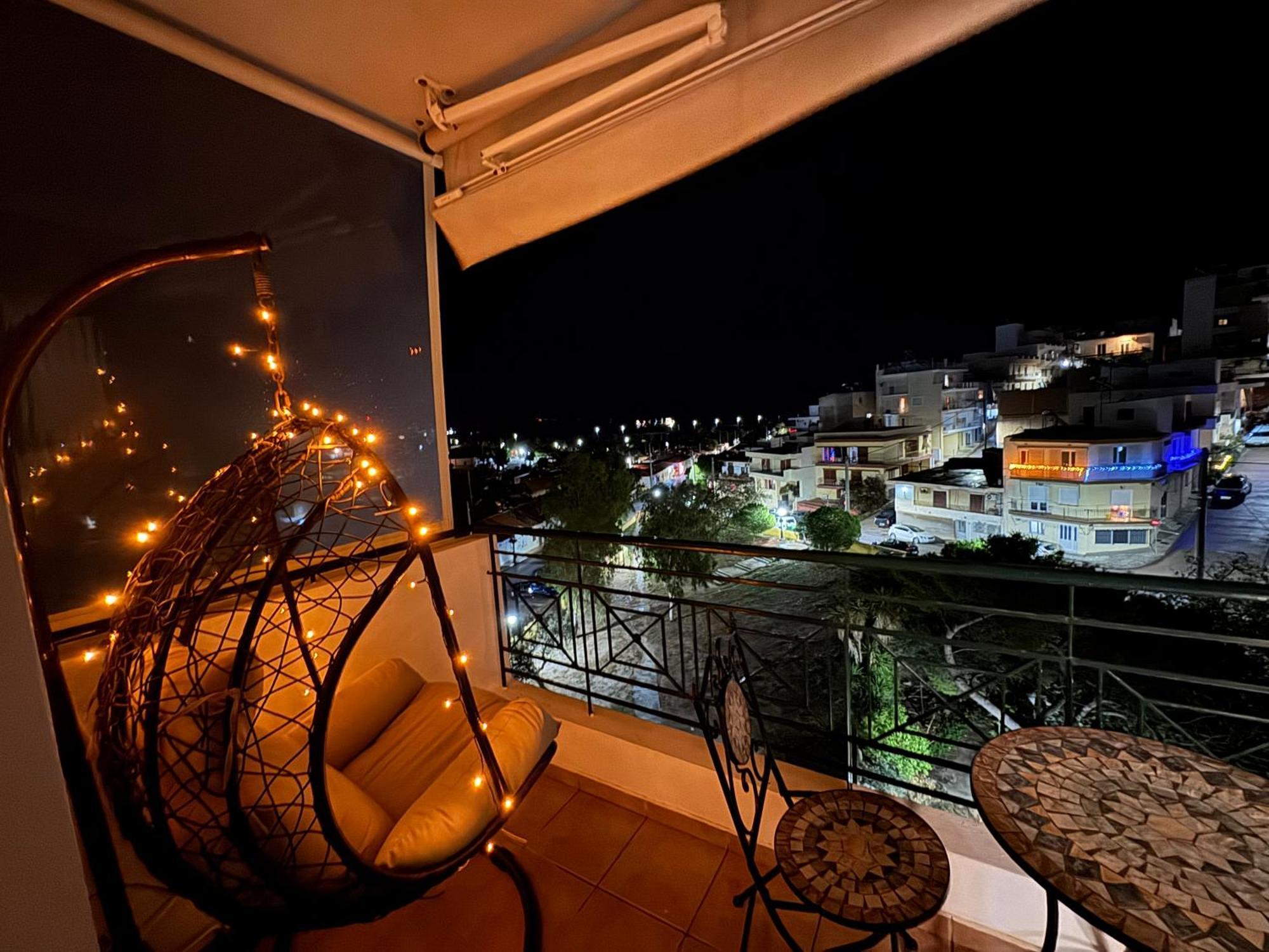 Sea & Mountain Apartment Close To Port And City Lávrion Екстериор снимка
